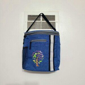 Blue Insulated Lunch Bag